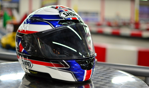Racing with Shoei's X-Twelve Helmet – RacingJunk News