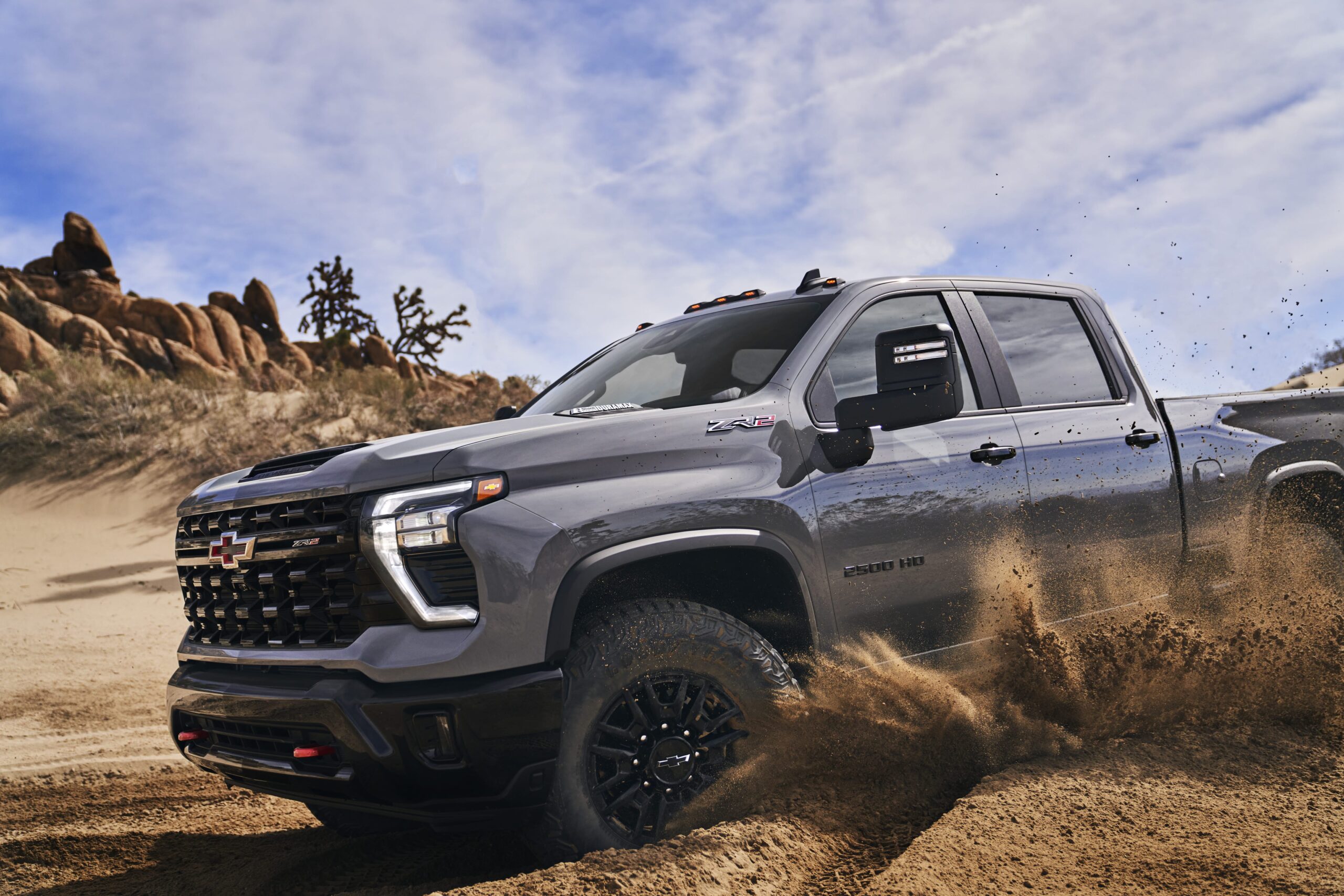 FirstEver Chevrolet Silverado HD ZR2 Debuts to Tow, Haul and Tackle