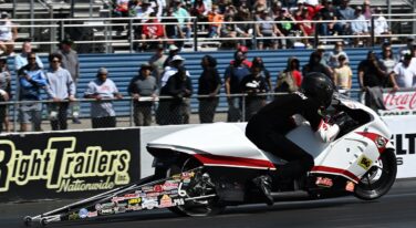 Pro Stock Motorcycle Gets More Weight Adjustments